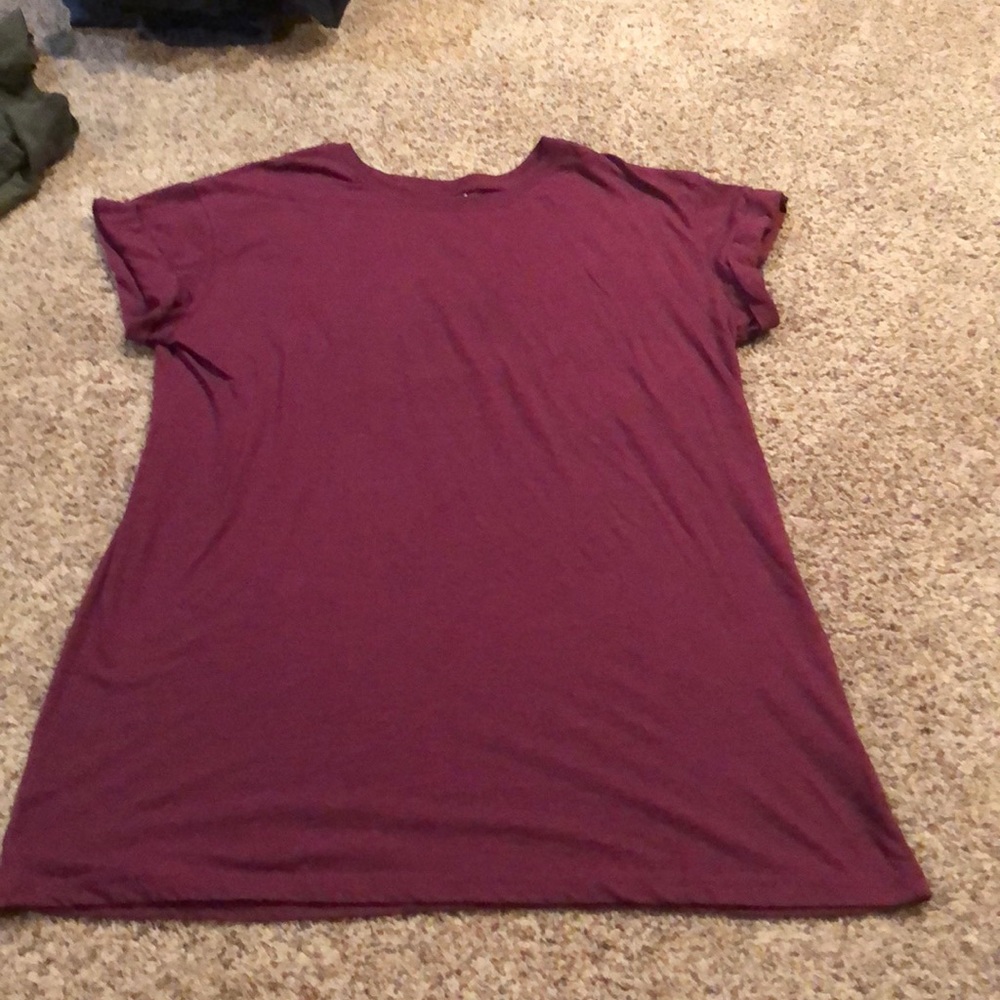 Purple T-Shirt Dress